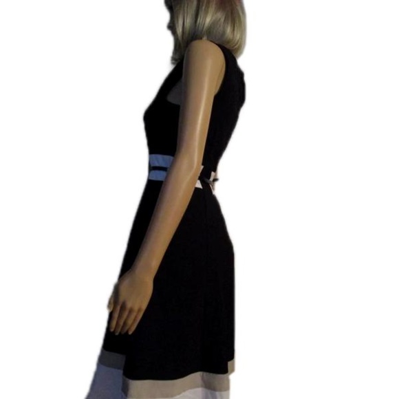 Calvin Klein Dress Black White and Beige S… - Picture 2 of 6